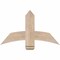 Ekena Millwork Bellingham Smooth Timber Gable Bracket, Douglas Fir, 36"W x 21"H x 1 1/2"D x 5 1/2"F, 14/12 Pitch GBW036X21X0206BEL00SDF - alternate 1